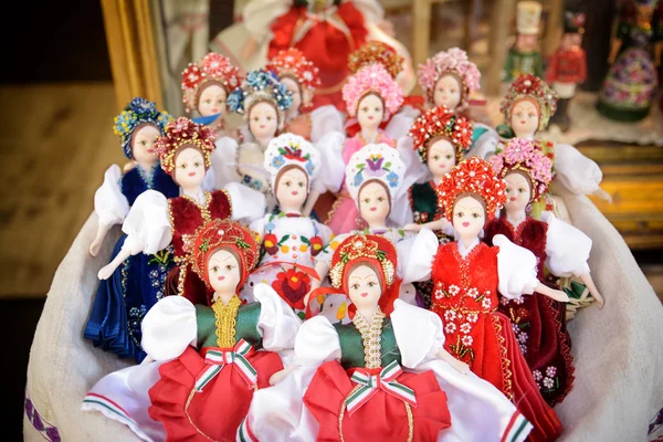 Bonecas húngaras tradicionais — Fotografia de Stock