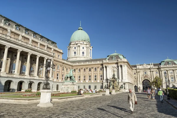 Kungliga slottet Buda, Budapest, Ungern — Stockfoto
