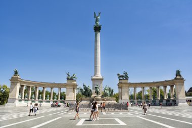 Kahramanlar Meydanı, Budapeşte, Macaristan