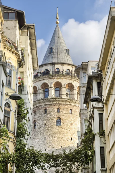 Galata Tower, Istanbul, Turecko — Stock fotografie