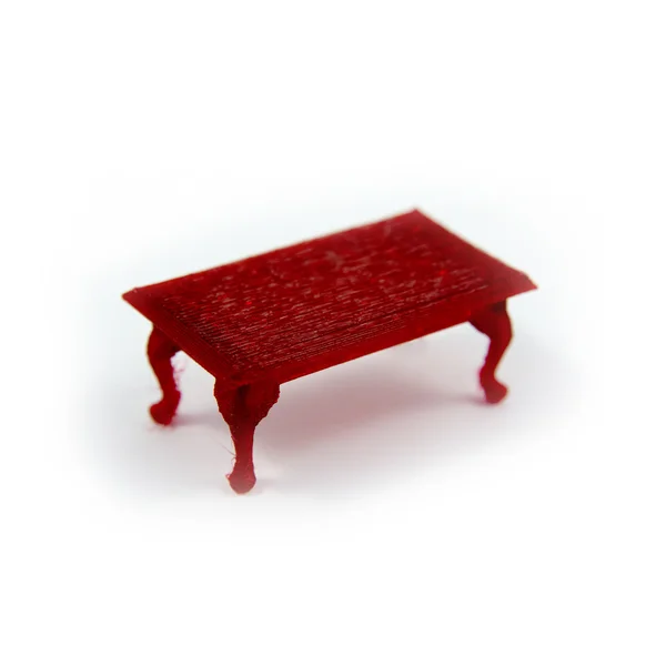 Modello stampato 3D di una tabella — Foto Stock