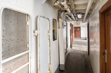 Old Passenger Ship Corridor