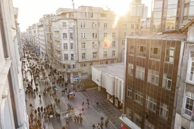 Istiklal Caddesi (Istiklal Caddesi), Istanbul, Türkiye