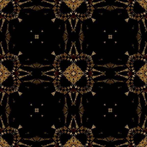Kaleidoskopisch nahtlos erzeugte Textur — Stockfoto