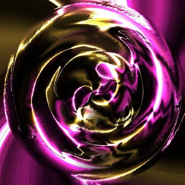 Padrão da esfera fractal — Fotografia de Stock