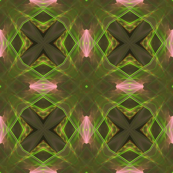 Kaleidoscopic seamless generated texture — Stock Photo, Image