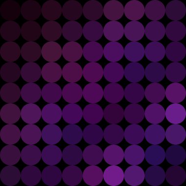 Degrade düşük Poli daire stil vektör mozaik arka plan