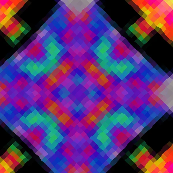 Ornement bas poly triangle style vectoriel mosaïque fond — Image vectorielle