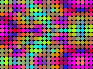 Poli daire stil vektör mozaik arka plan renkleri düşük