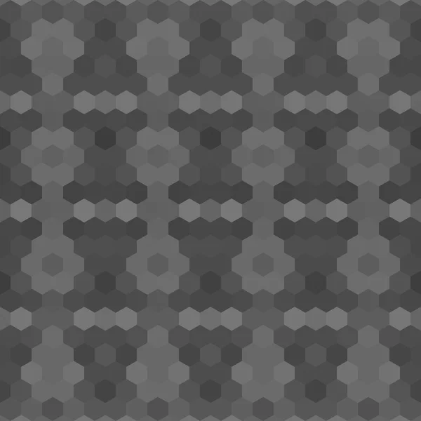 Kaléidoscopique bas poly hexagone style vectoriel mosaïque fond — Image vectorielle