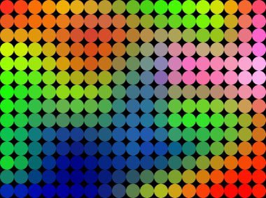 Poli daire stil vektör mozaik arka plan renkleri düşük