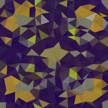 Sürekli değişen düşük Poli üçgen stil vektör mozaik arka plan