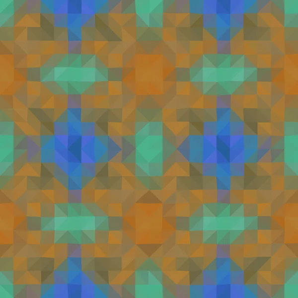 Kaleidoskopický nízké poly trojúhelník styl vektorové mozaika pozadí — Stockový vektor
