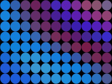 Degrade düşük Poli daire stil vektör mozaik arka plan