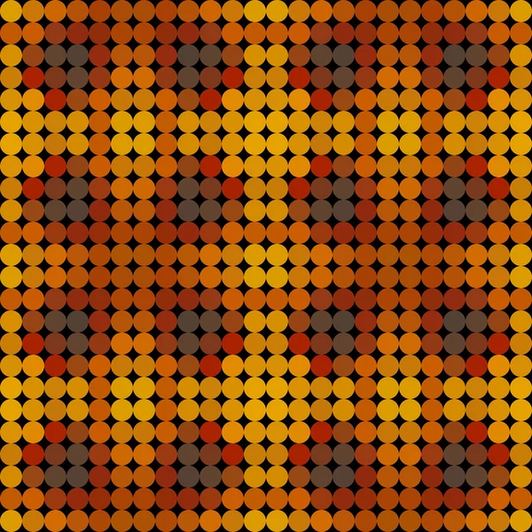 Caleidoscópico bajo poli círculo estilo vector mosaico fondo — Archivo Imágenes Vectoriales