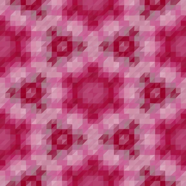 Kaleidoscopic low poli triunghi stil vector fundal mozaic — Vector de stoc