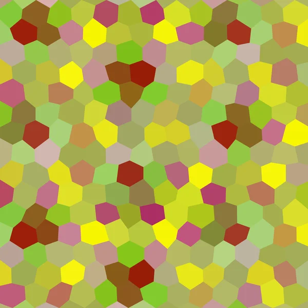 Couleurs bas poly hexagone style vectoriel mosaïque fond — Image vectorielle