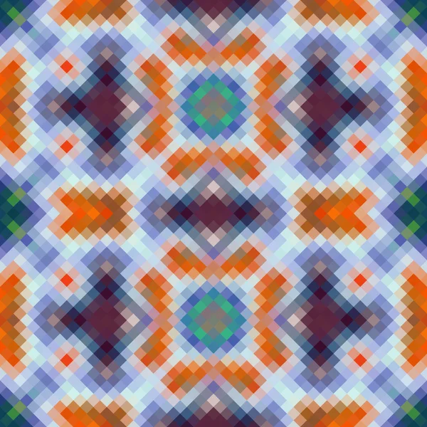 Kaléidoscopique bas poly rhomb style vectoriel fond de la mosaïque — Image vectorielle