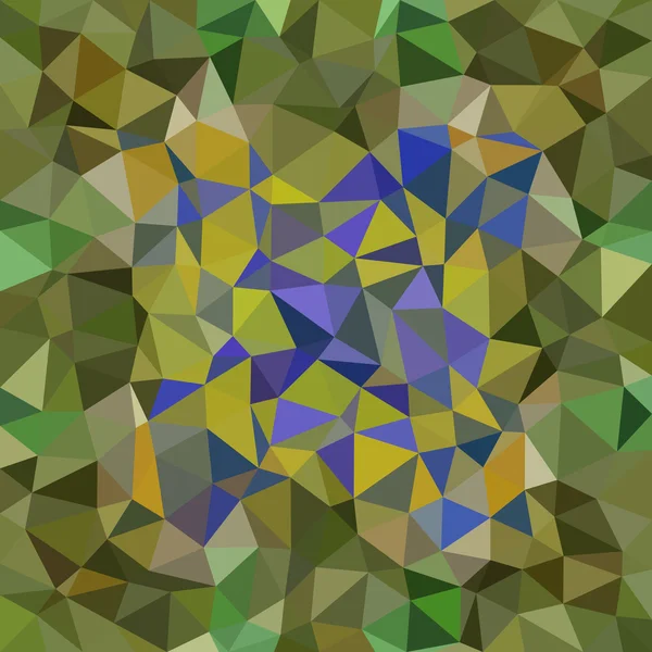 Kaleidoskopische Low-Poly-Dreieck-Stil Vektor-Mosaik Hintergrund — Stockvektor