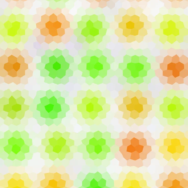 Färger låg poly hexagon style vektor mosaik bakgrund — Stock vektor