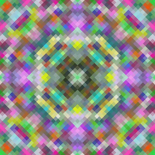 Kaleidoscopic low poly rhomb estilo vetor mosaico fundo — Vetor de Stock