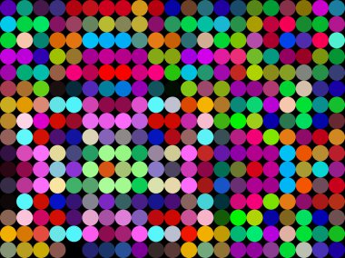 Poli daire stil vektör mozaik arka plan renkleri düşük