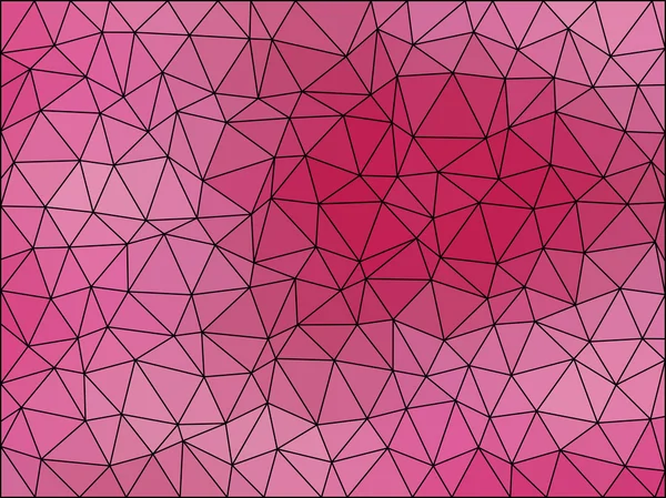 Degrade düşük Poli üçgen stil vektör mozaik arka plan — Stok Vektör