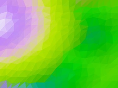 Degrade düşük Poli üçgen stil vektör mozaik arka plan