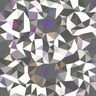 Sürekli değişen düşük Poli üçgen stil vektör mozaik arka plan