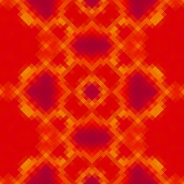 Sürekli değişen düşük Poli rhomb stil vektör mozaik arka plan