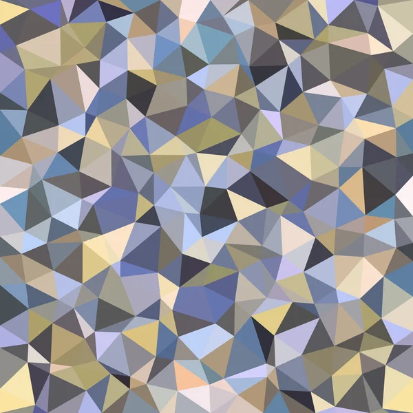 Kaleidoskopische Low-Poly-Dreieck-Stil Vektor-Mosaik Hintergrund — Stockvektor