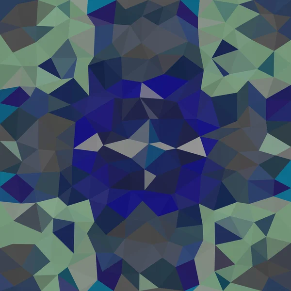 Kaléidoscopique bas poly triangle style vectoriel mosaïque fond — Image vectorielle