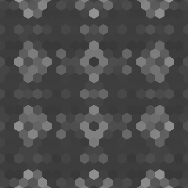 Caleidoscópico bajo poli hexágono estilo vector mosaico fondo — Archivo Imágenes Vectoriales