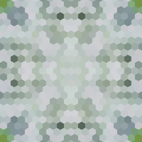 Kaléidoscopique bas poly hexagone style vectoriel mosaïque fond — Image vectorielle