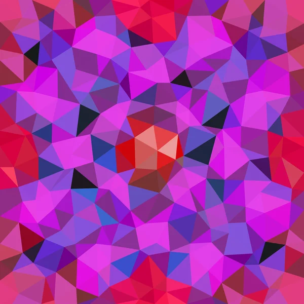 Kaleidoskopische Low-Poly-Dreieck-Stil Vektor-Mosaik Hintergrund — Stockvektor