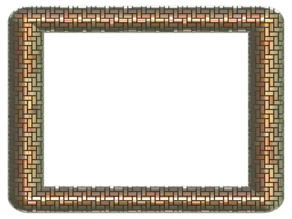 Picture frame generated isolated texture — Stock Photo, Image