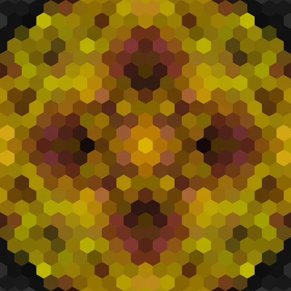 Калейдоскопический низкополигональный векторный мозаичный фон — стоковый вектор