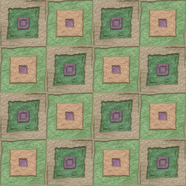 Floor tiles seamless generated texture — Stock Photo, Image