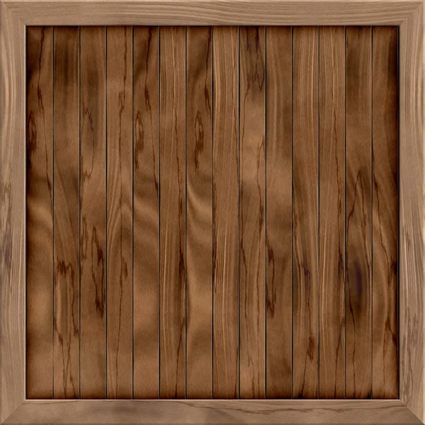 Wood crate generated hires texture — Stock Photo, Image