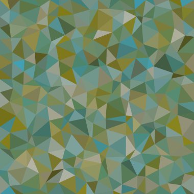 Sürekli değişen düşük Poli üçgen stil vektör mozaik arka plan