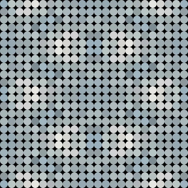 Caleidoscopico basso poli cerchio stile vettore mosaico sfondo — Vettoriale Stock