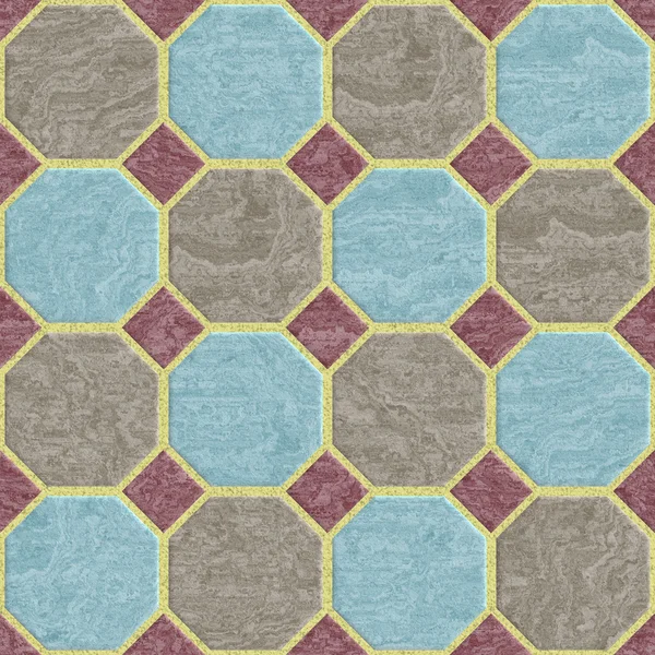 Floor tiles seamless generated hires texture — Stock Photo, Image