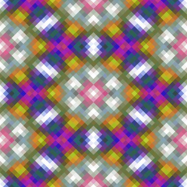 Sürekli değişen düşük Poli rhomb stil vektör mozaik arka plan