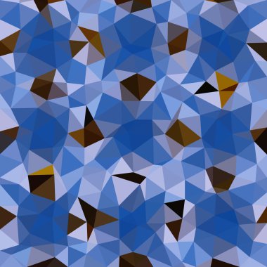 Sürekli değişen düşük Poli üçgen stil vektör mozaik arka plan