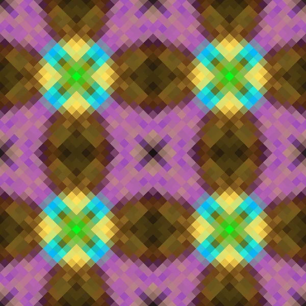 Kaléidoscopique bas poly rhomb style vectoriel fond de la mosaïque — Image vectorielle