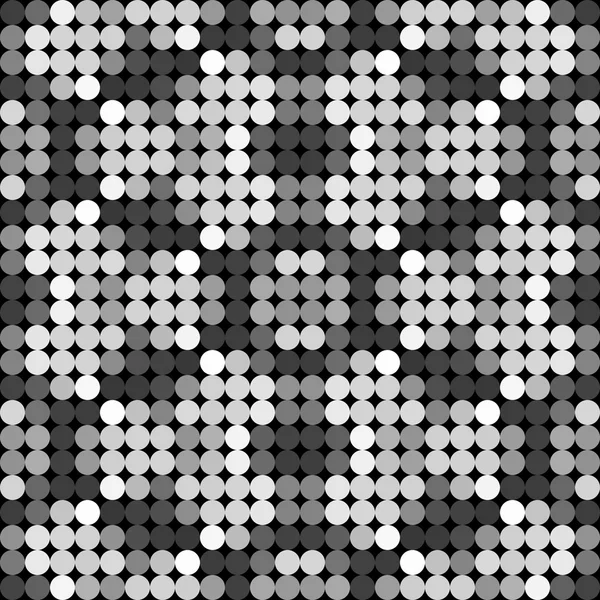 Kaleidoskooppinen alhainen poly ympyrä tyyli vektori mosaiikki tausta — vektorikuva