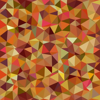 Sürekli değişen düşük Poli üçgen stil vektör mozaik arka plan
