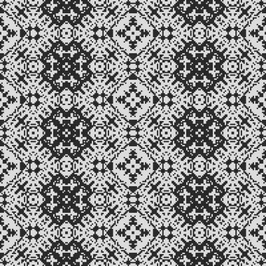 perde dantel Dikişsiz üretilen doku