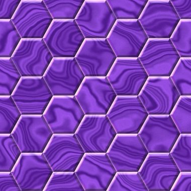 hexacomb sorunsuz döşeme oluşturulan doku