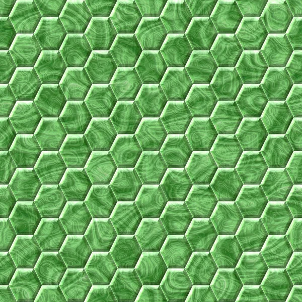 Hexacomb plattsättning sömlös genereras textur — Stockfoto